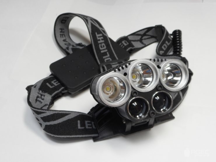 Tomo Light CMA-1001LT 高輝度5灯LEDヘッドランプ レビュー - AGECアウトドア